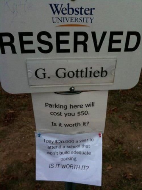 Adequate Parking