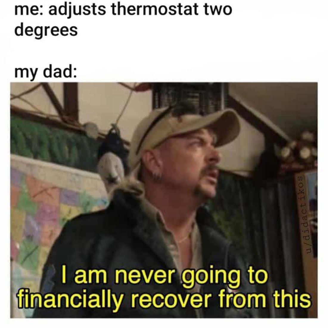 Adjusts It 2 Degrees