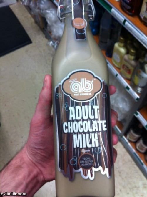 Adult Chocolate Milk