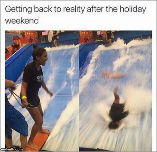 After A Holiday
