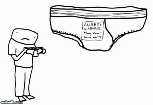Allergy Warning