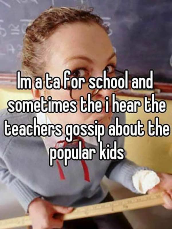 Anonymous Teacher Confessions