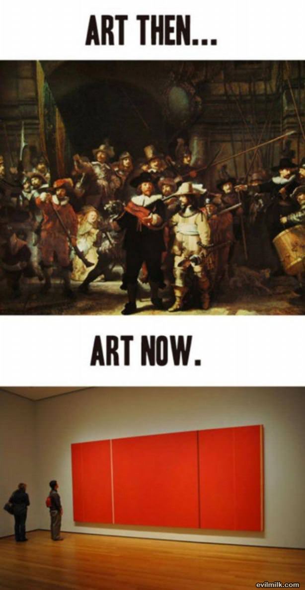Art Then Vs Art Now