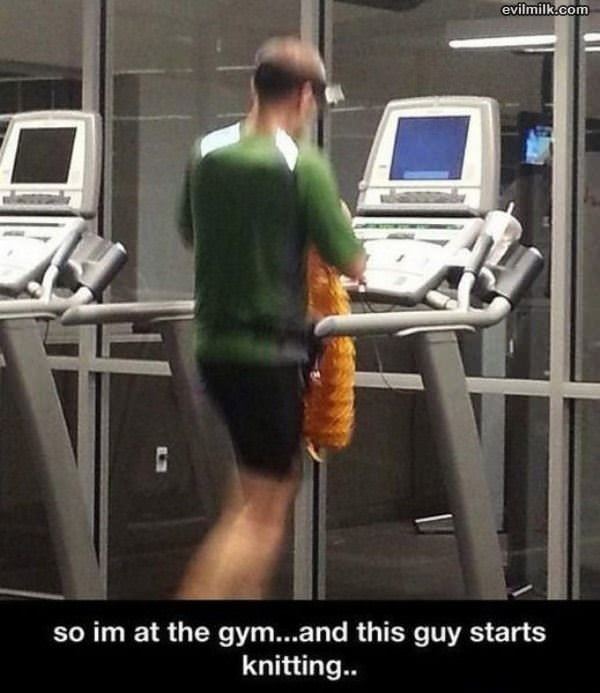 At The Gym