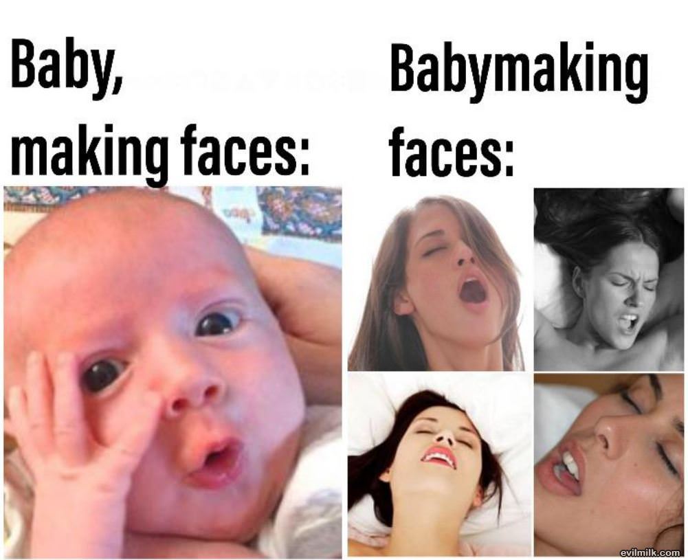 Baby Making Faces