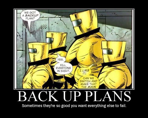 Backup Plans