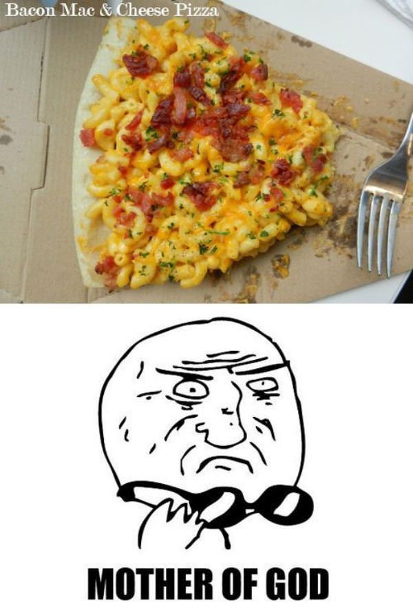 Bacon Mac And Cheese Pizza