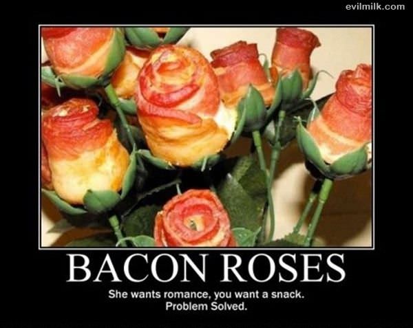 Bacon Roses