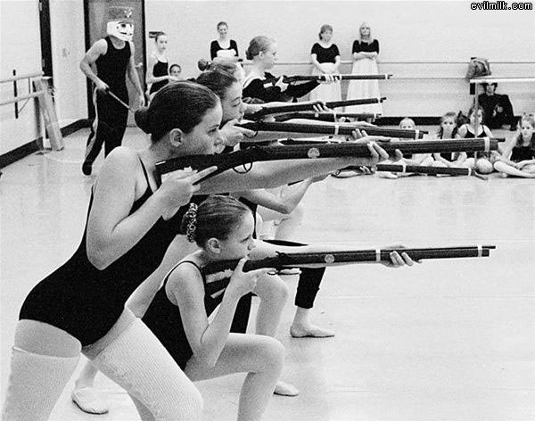 Ballerinas With Guns