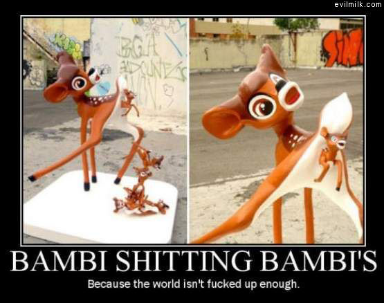 Bambi Shitting Babies