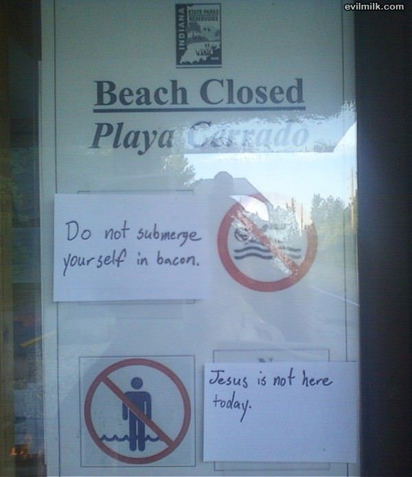 Beach Signs