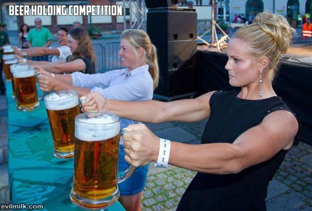 Beer Holding Competition