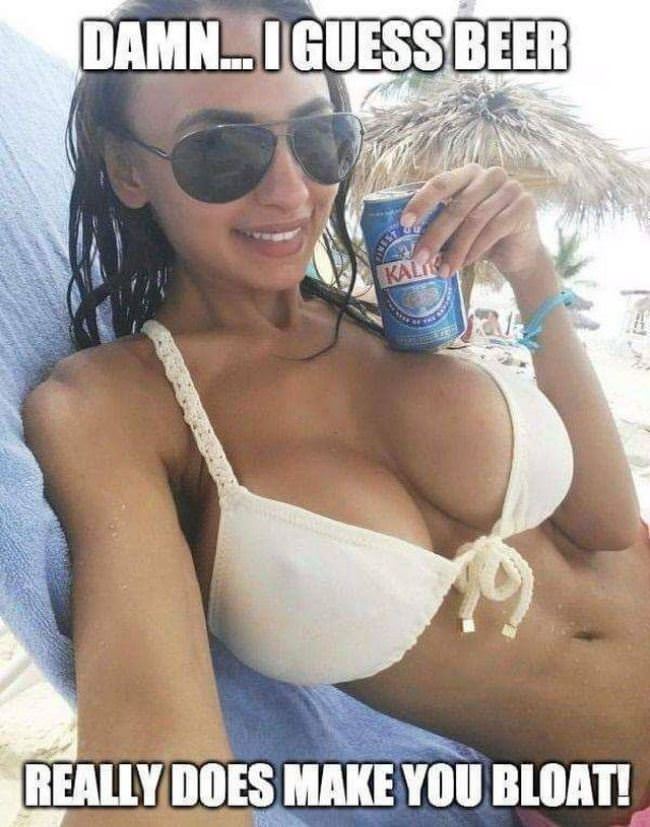 Beer Makes You Bloat