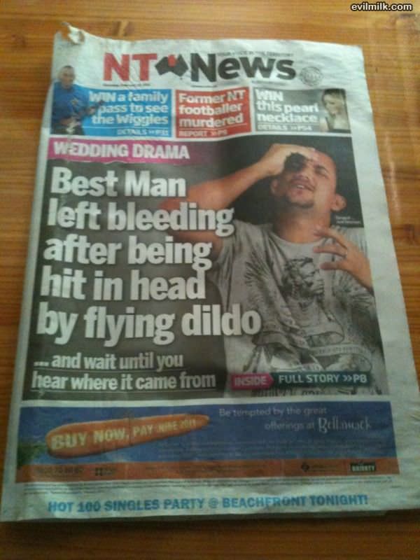 Best Man Left Bleeding