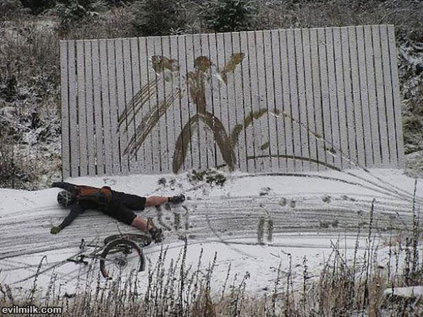 Biking In The Snow