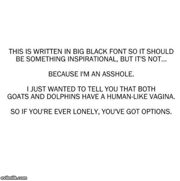 Black Font