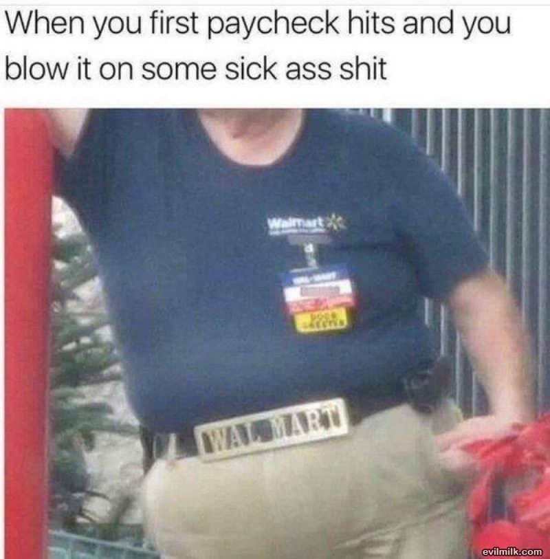 Blowing The Paycheck