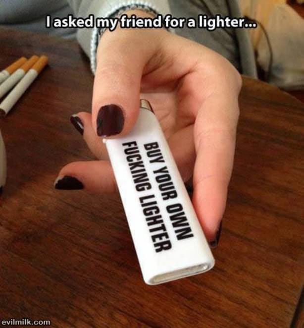 Buy Your Own Lighter