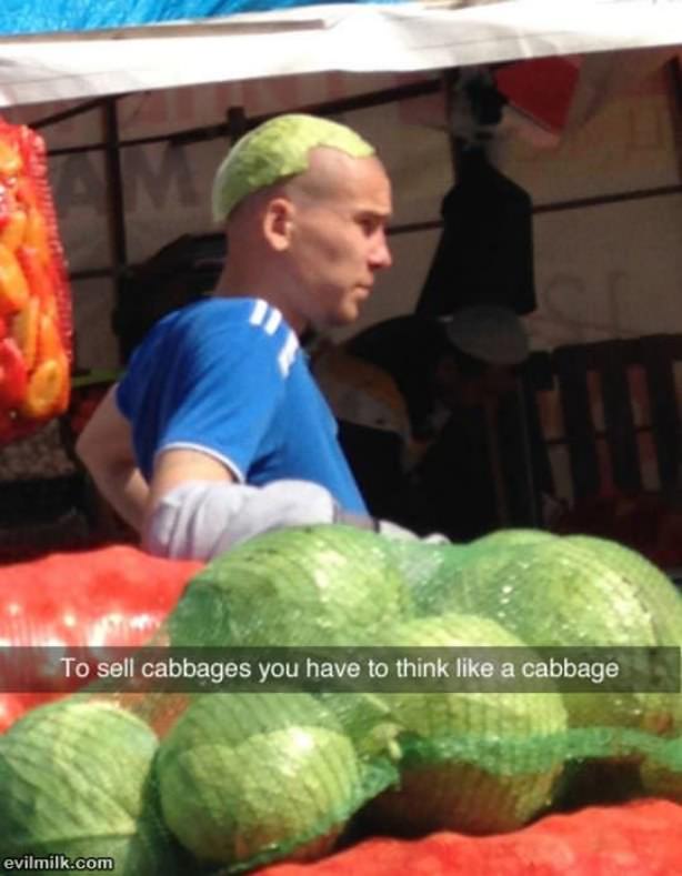 Cabbage Salesman