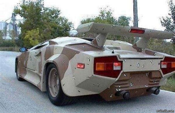 Camo Lambo