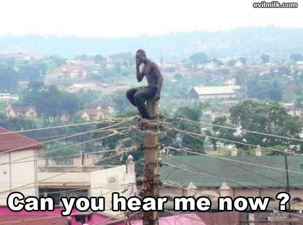 Can You Hear Me Now