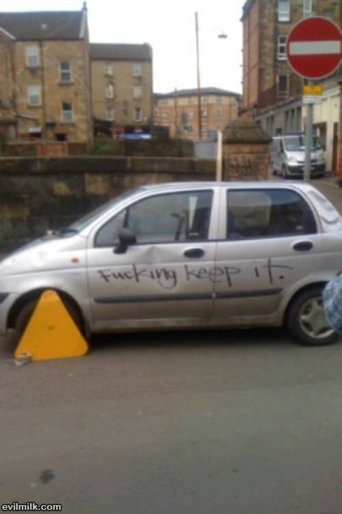 Cant Park There