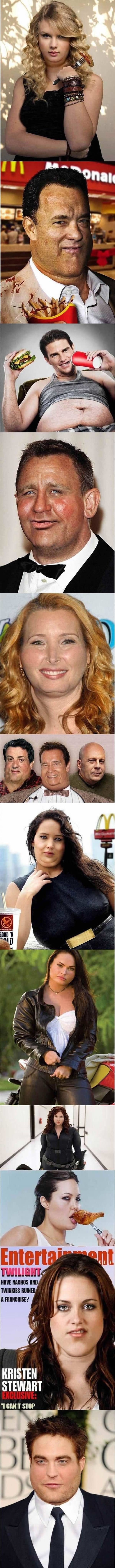 Celebs As Fatties