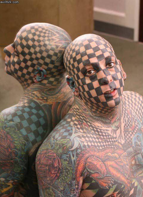 Checkered Moron