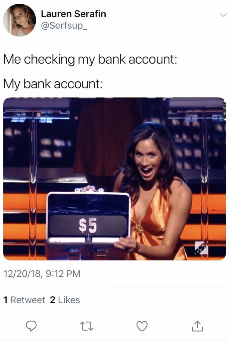 Checking My Bank Account