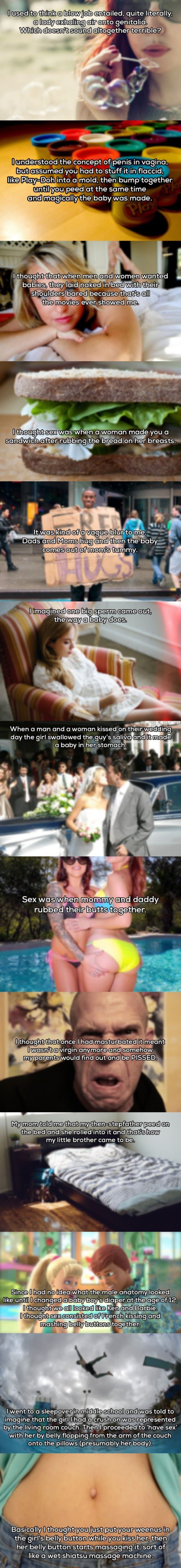 Childhood Ideas Of What Sex Is