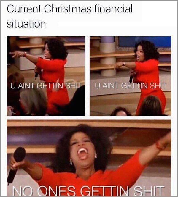 Christmas Financial Situation