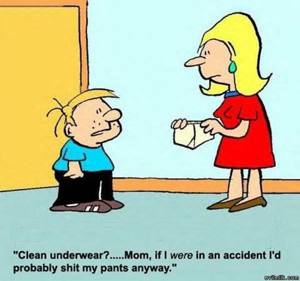 Clean Underwear