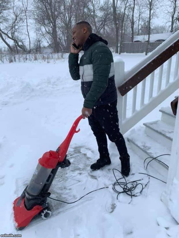 Cleaning Up The Snow