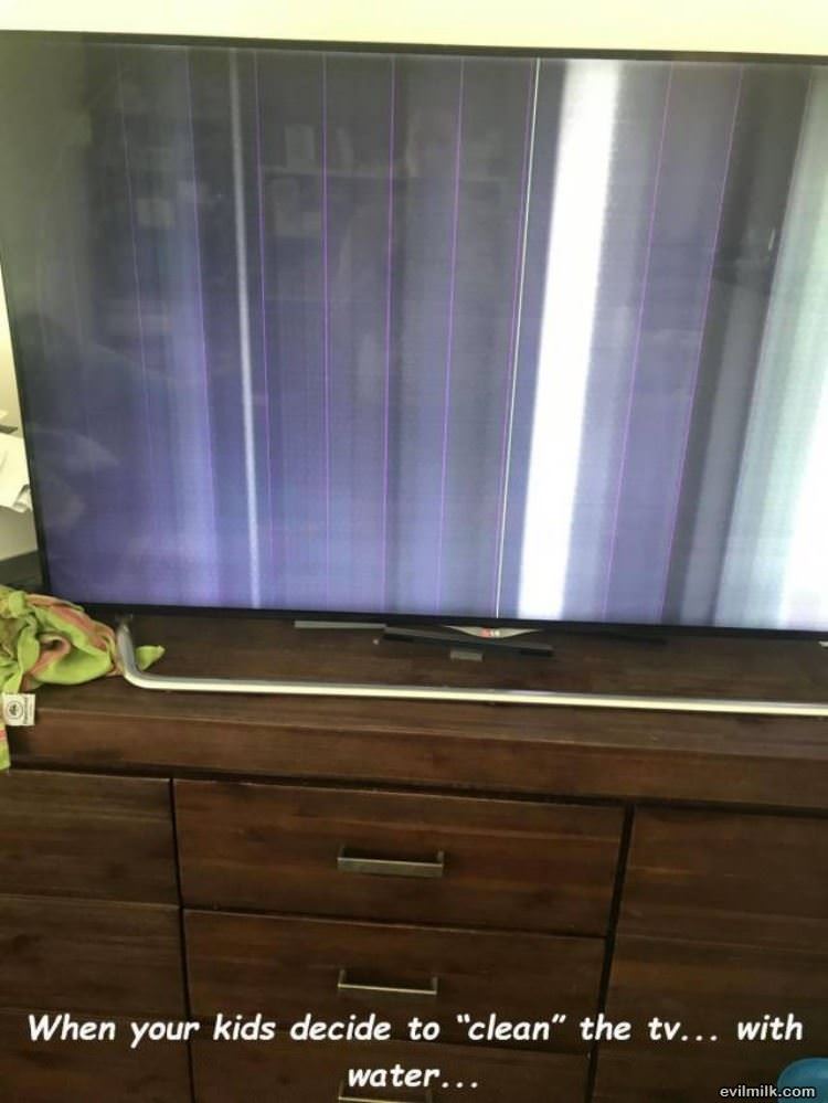 Cleaning Up The Tv
