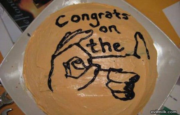 Congratulations Cake