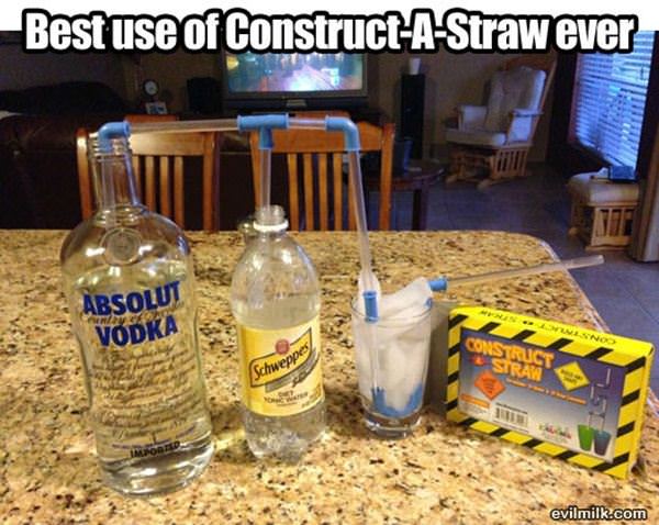Construct A Straw