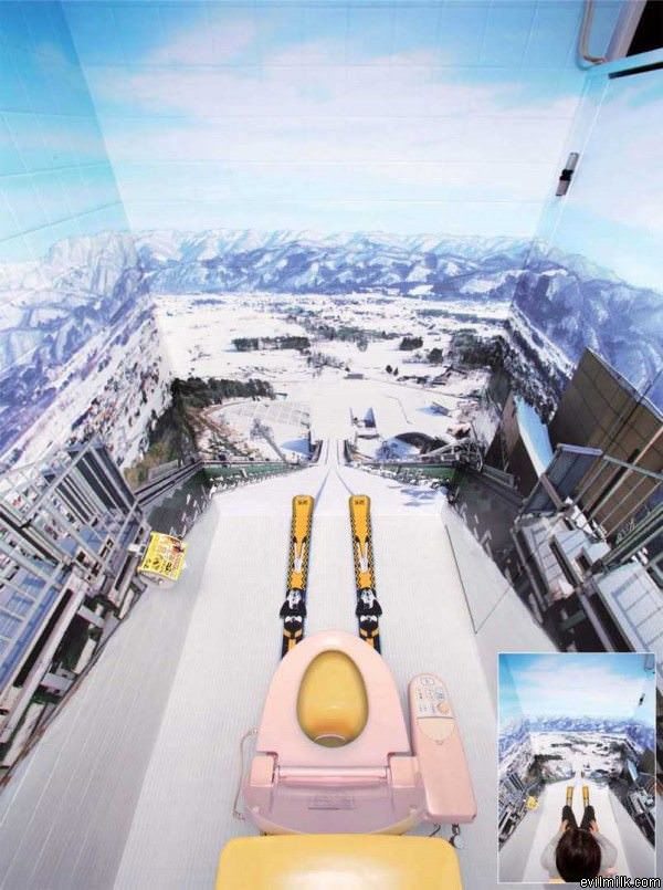 Cool Toilet Art