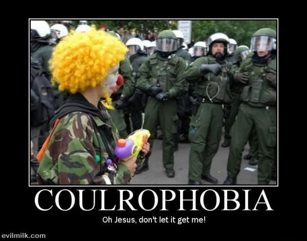Coulrophobia