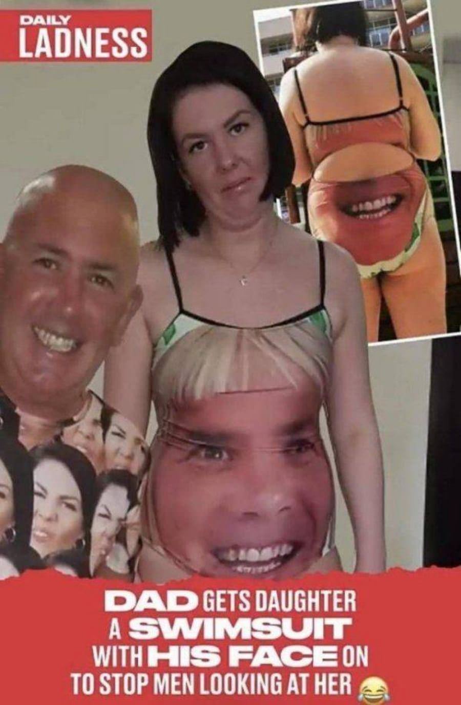 Dad Gets Her A Swimsuit