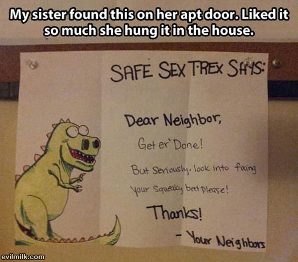 Dear Neighbor