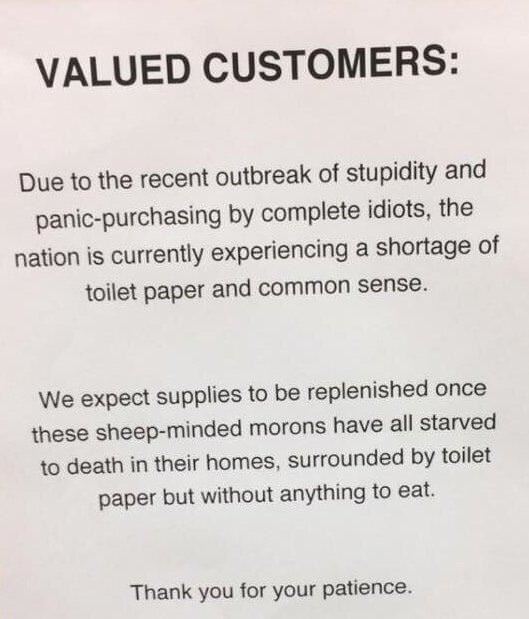 Dear Valued Customers