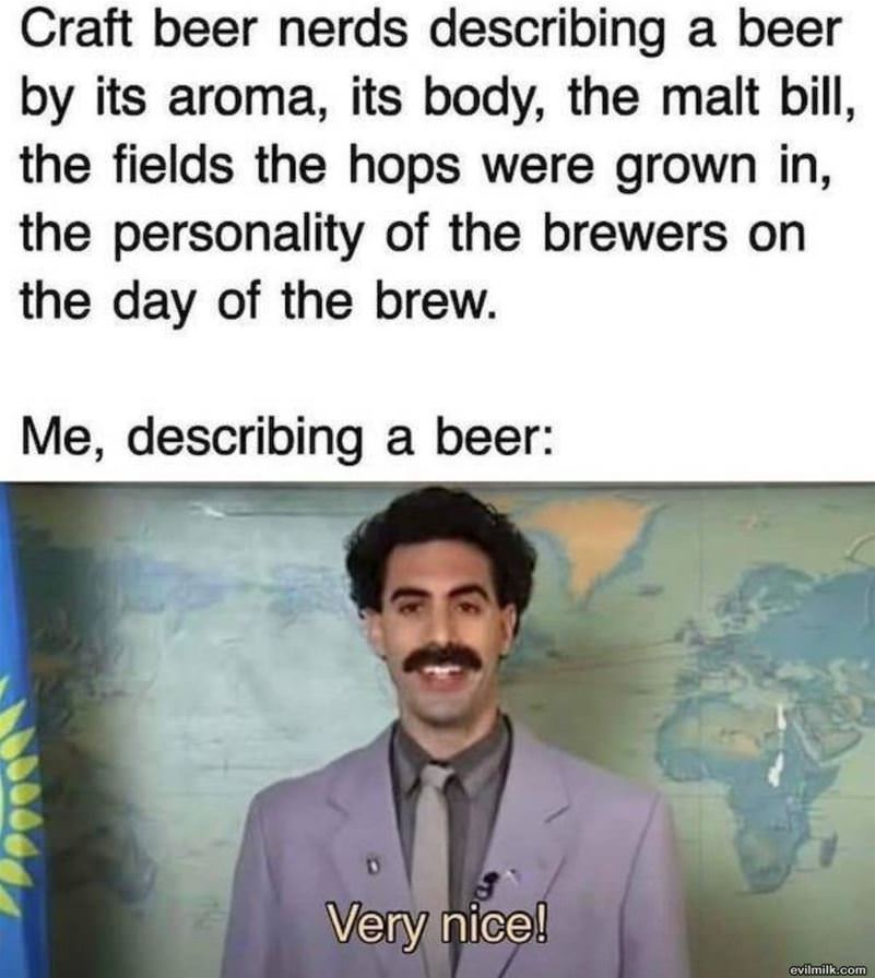 Describing A Beer