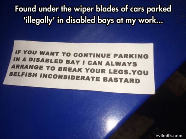 Disabled Parking