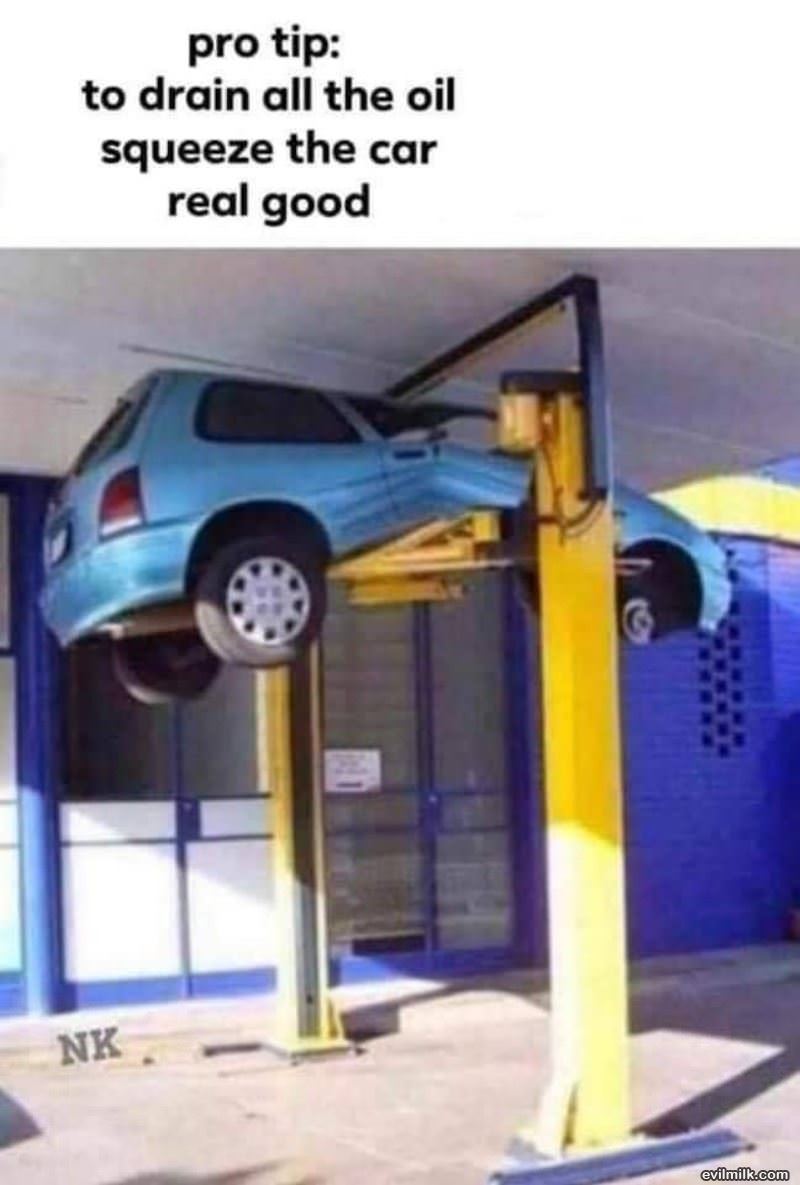 Drain All The Oil