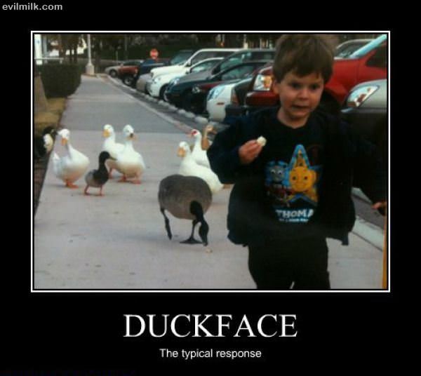 Duckface Response