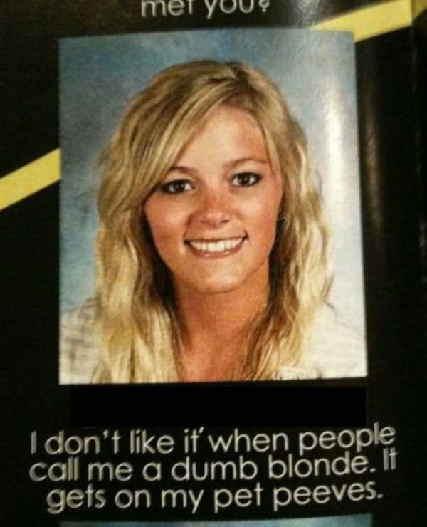 Dumb Blonde