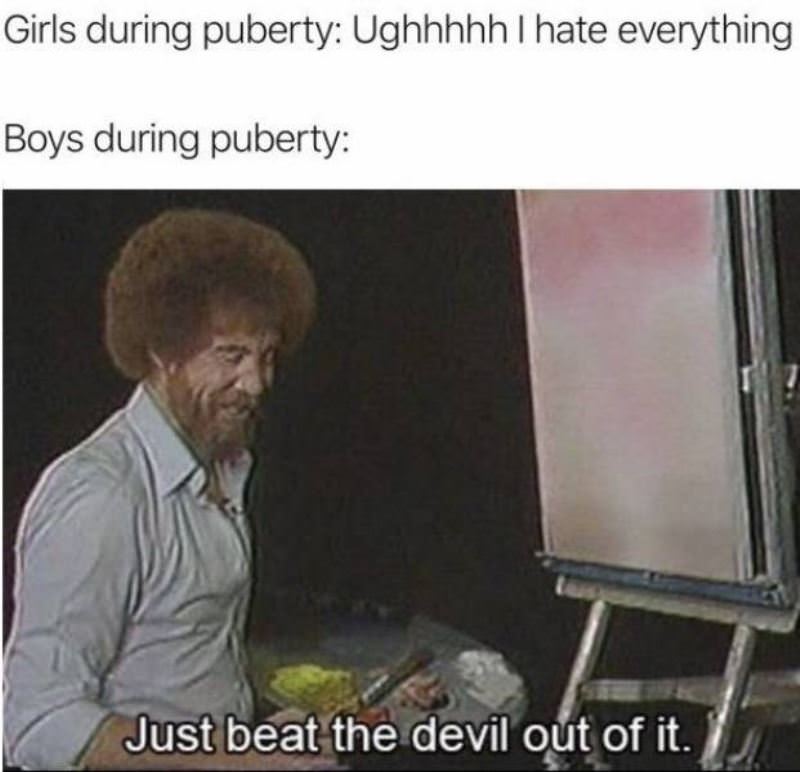 During Puberty