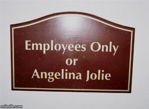 Employees Or Angelina Jolie