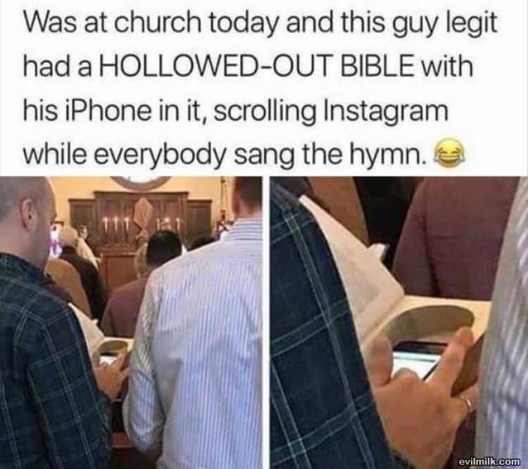 Entertained At Church