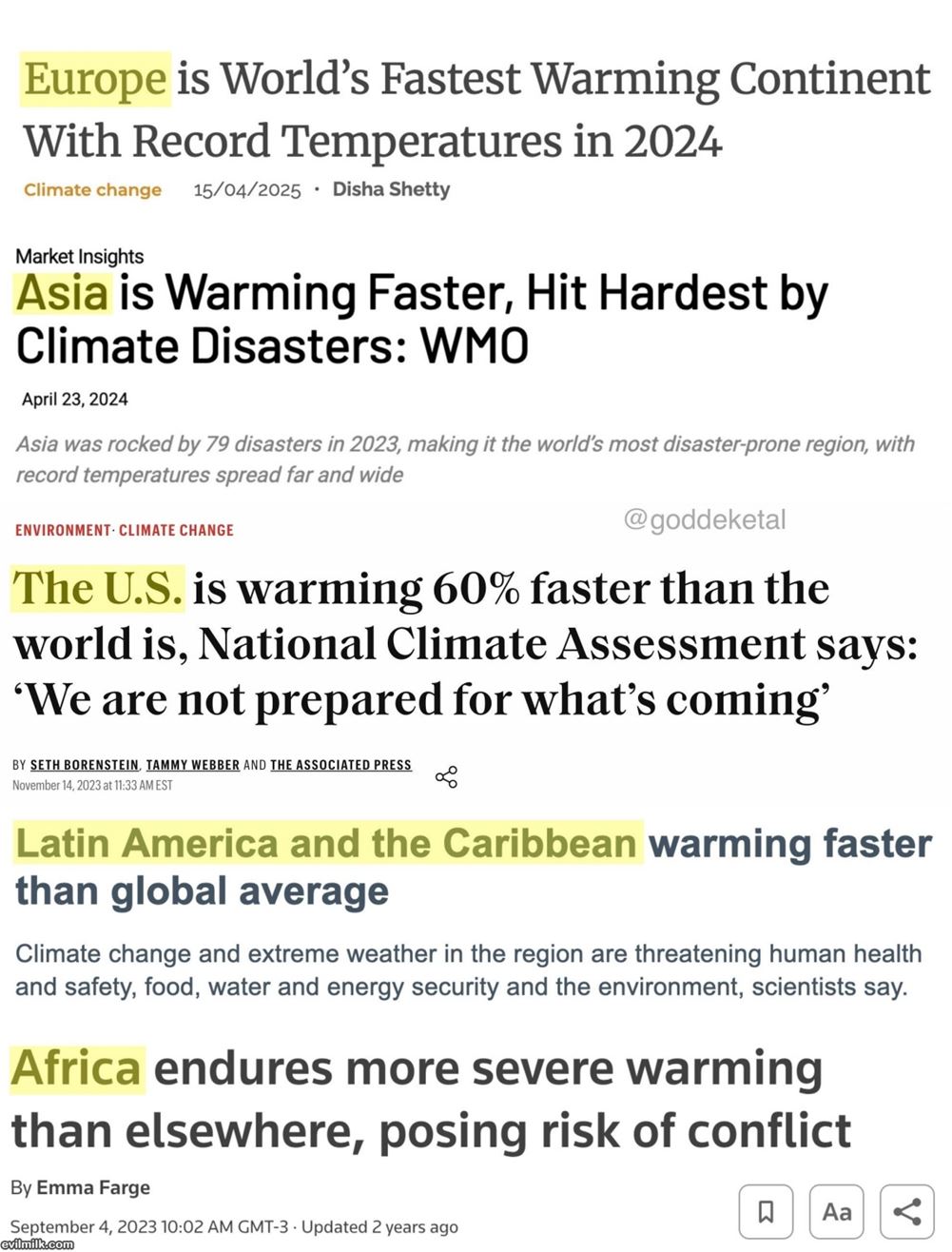 Everywhere Is The Worst